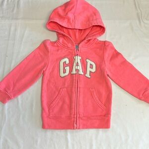 GAP kids - full zip hoodie. Size 2